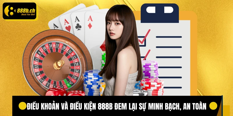 Điều khoản và điều kiện 888B đem lại sự minh bạch, an toàn
